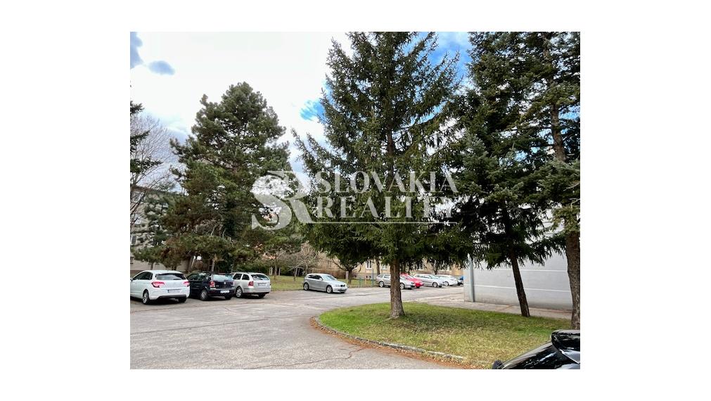 2-izb.byt na Parkovom nábreží, parkovanie