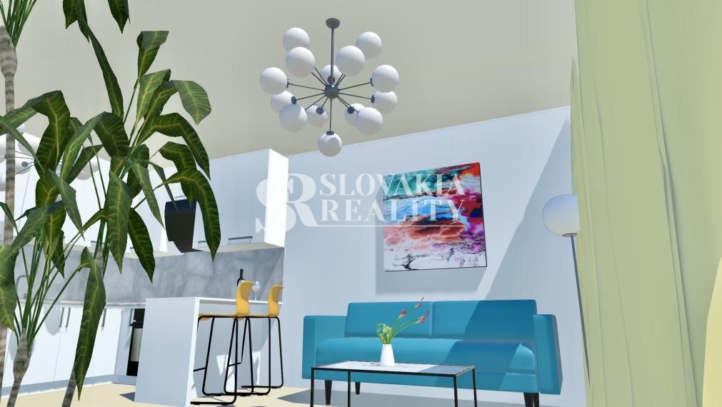 2-izb.byt v novstavbe SLNEČNÁ PLÁŇ, loggia, skolaudovaný