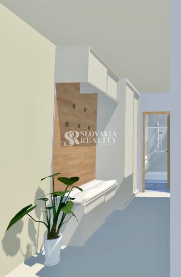 2-izb.byt v novstavbe SLNEČNÁ PLÁŇ, loggia, skolaudovaný