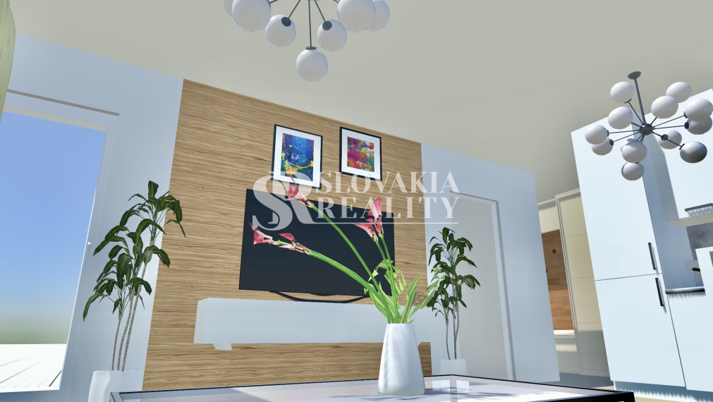 2-izb.byt v novstavbe SLNEČNÁ PLÁŇ, loggia, skolaudovaný