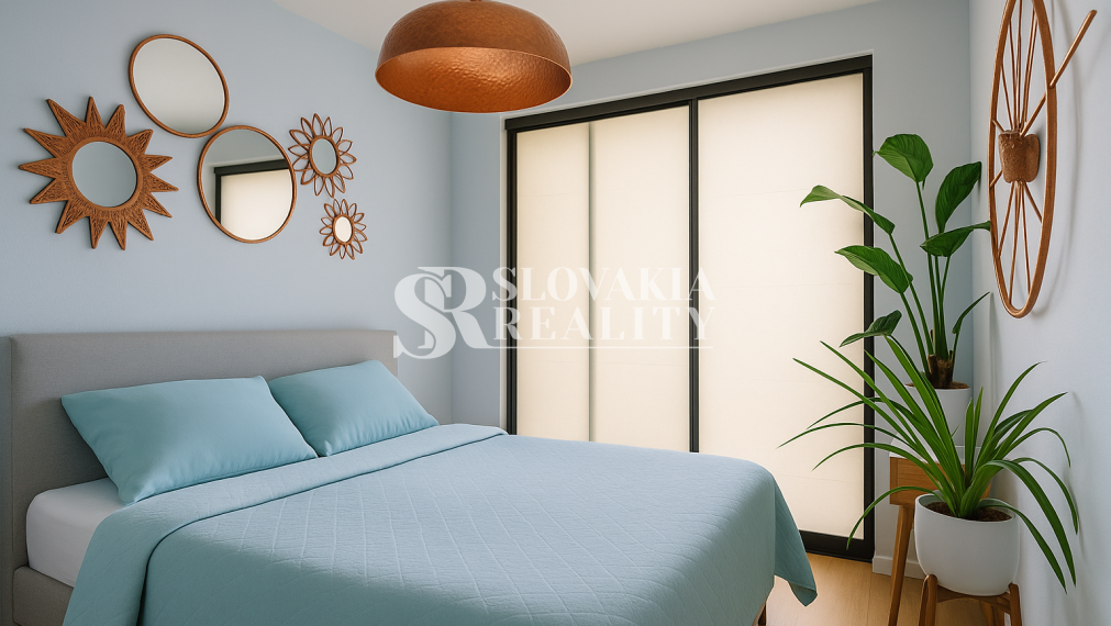 2-izb.byt v novstavbe SLNEČNÁ PLÁŇ, loggia, skolaudovaný