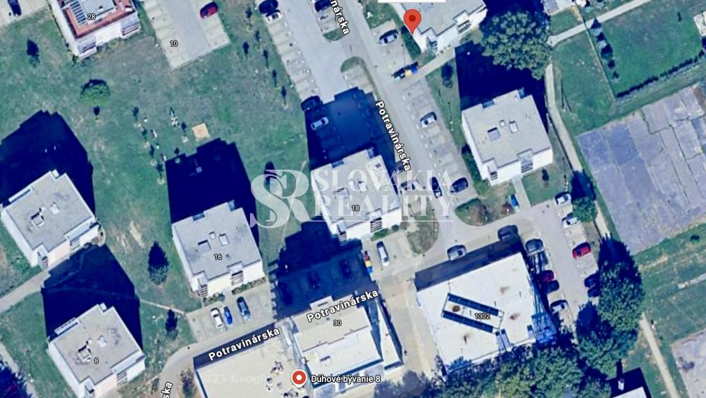 Parkovacie miesto Dúhové bývanie, Potravinárska ulica