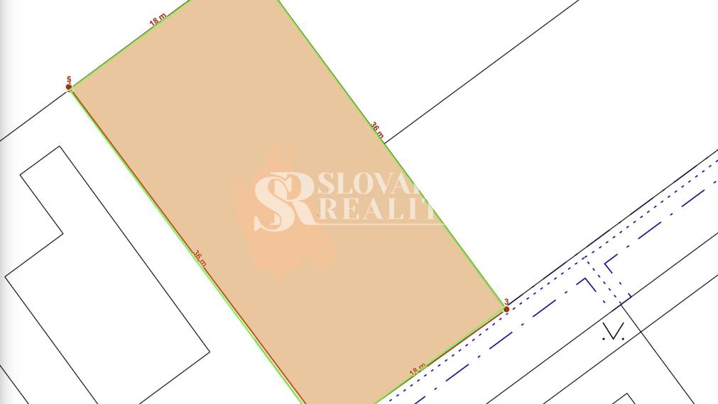 Stavebný pozemok Beladice