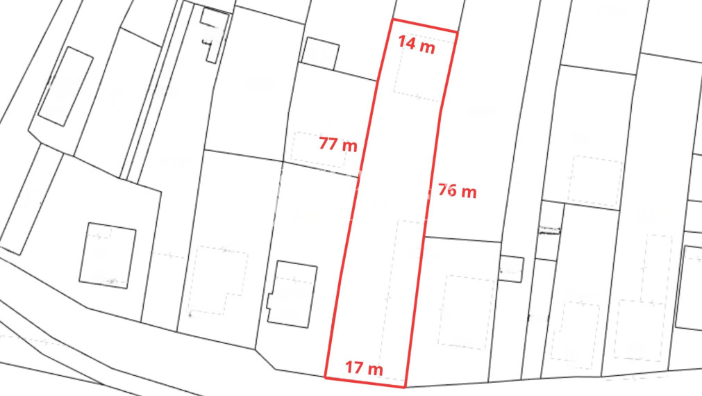 Stavebný pozemok 1 201 m², IS - Horný Oháj