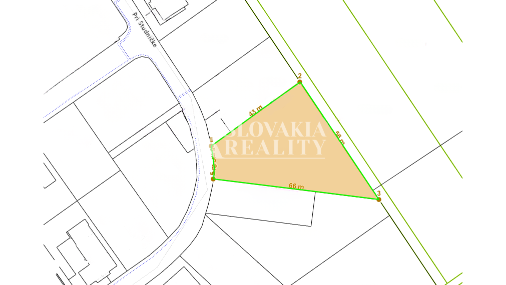 Stavebný pozemok s panoramatickým výhľadom na Zobor 1 686 m²