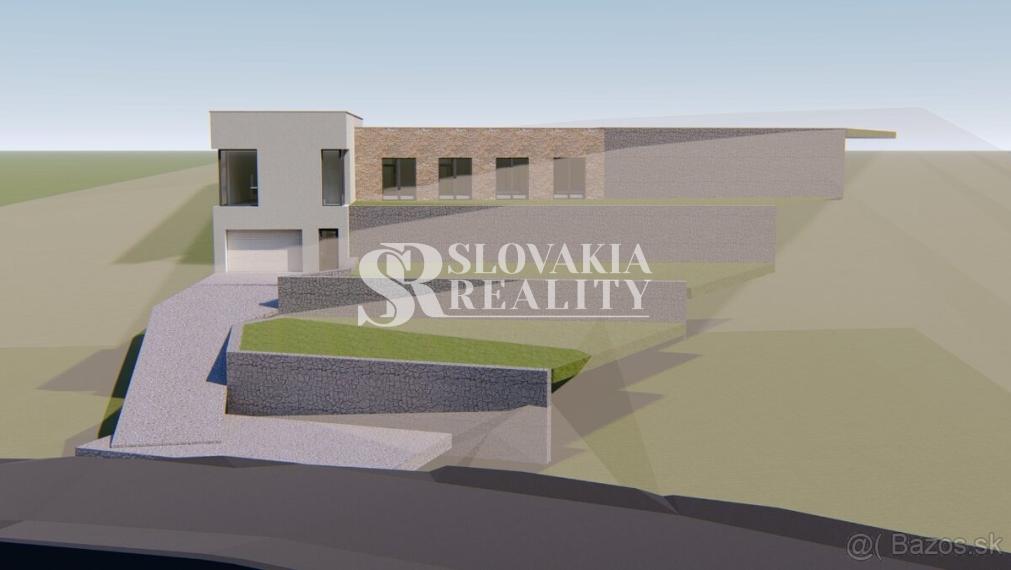 Stavebný pozemok s panoramatickým výhľadom na Zobor 1 686 m²