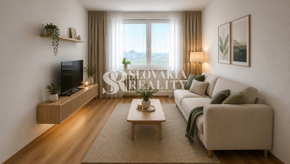 Priestranný 3-izbový byt s balkónom | 80 m² | Chrenová