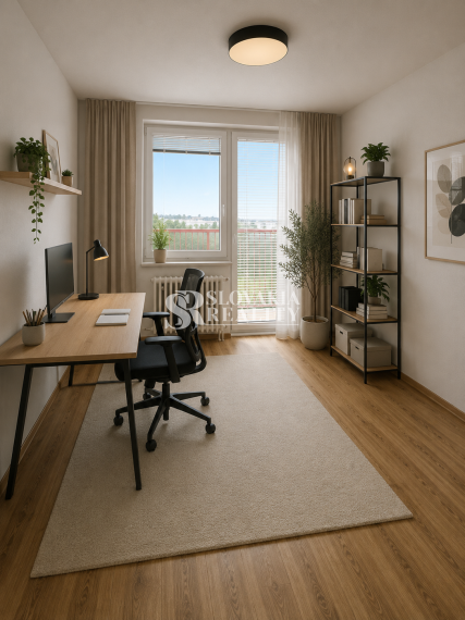 Priestranný 3-izbový byt s balkónom | 80 m² | Chrenová
