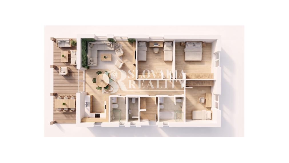 Moderné 4-izbové bungalovy s terasou, kolaudácia 2027 v cene