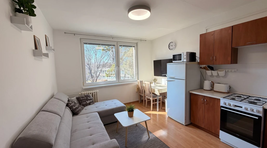 Prenájom 1-izbového bytu na Brezovej ulici, Chrenová