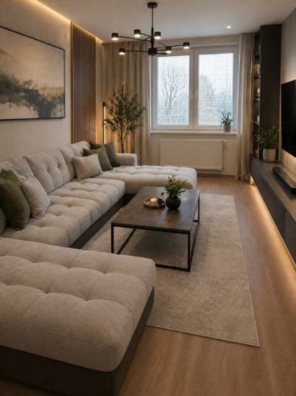 Veľký 3-izb.byt s balkónom, samostatné izby, Partizánska ul.