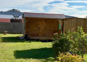 ZÁHRADKA S CHATKOU, suchým WC, kôlničkou, Krškany, 369 m² - fotografia 15