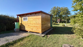 ZÁHRADKA S CHATKOU, suchým WC, kôlničkou, Krškany, 369 m² - fotografia 1