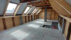 Pozemok s rozostavaným domom so stavebným povolením - 411 m² - fotografia 6