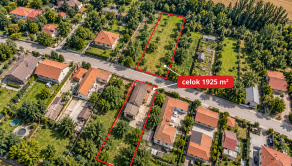 Rodinný dom s pozemkom 1 925 m2, prístup z dvoch strán - fotografia 1