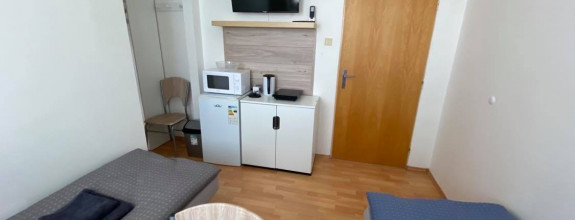 Garsónka s klimatizáciou, internetom, parkovaním