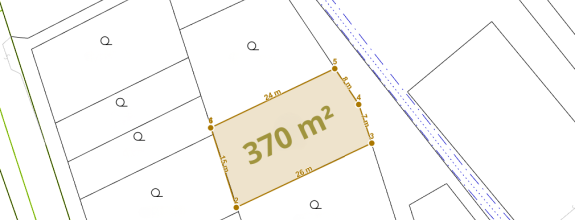 Udržiavaná záhrada s chatkou Horné Krškany – 370 m²