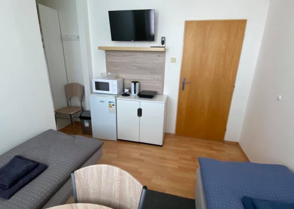 Garsónka s klimatizáciou, internetom, parkovaním