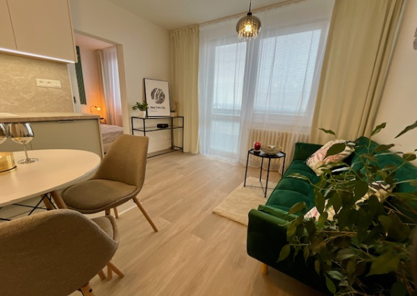 1-izb.byt na Chrenovej, kompletná rekonštrukcia, zariadený