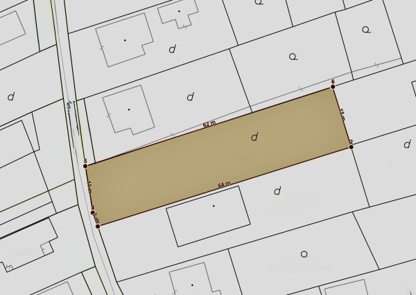 Stavebný pozemok 917 m² - Branč