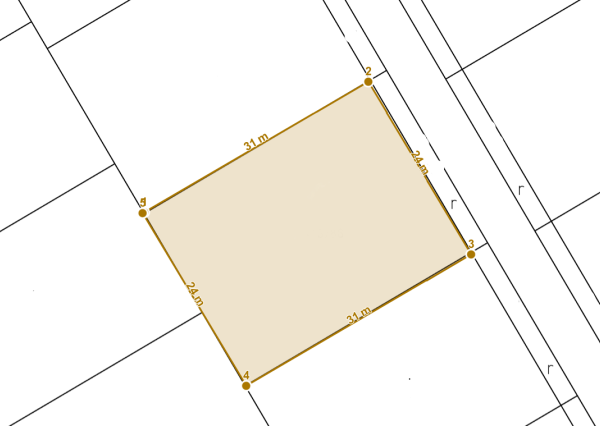 Investičný pozemok 731 m2 Nová Chrenová