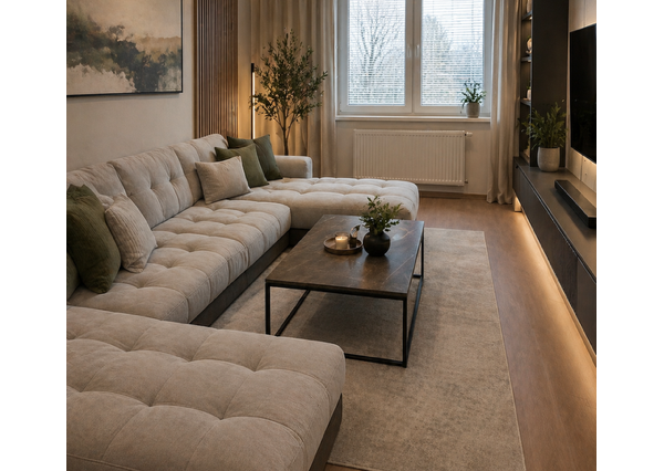 Veľký 3-izb.byt s balkónom, samostatné izby, Partizánska ul.