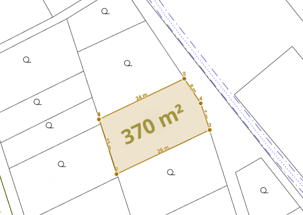 Udržiavaná záhrada s chatkou Horné Krškany – 370 m²