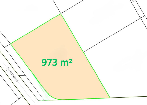 INVESTIČNÝ VEĽKY POZEMOK 973 m² - Nová Chrenová