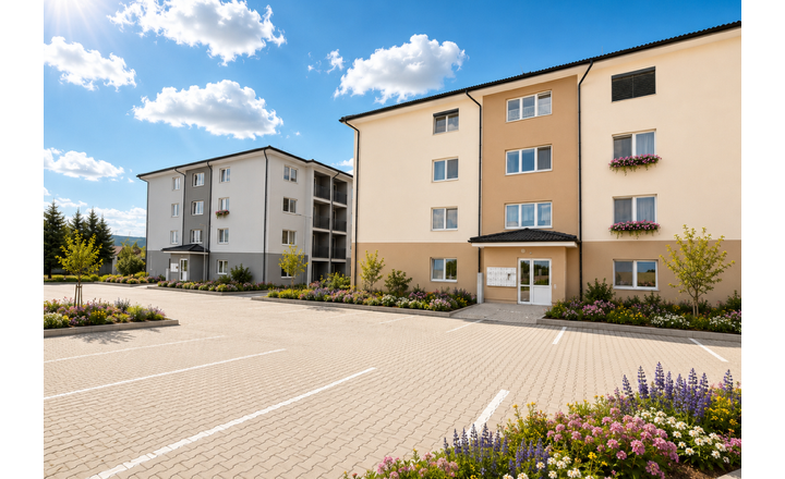 Veľký 2-izb. byt, nezariadený, novostavba Ludanice - fotografia 3