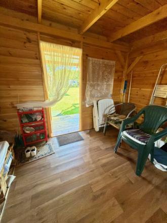 ZÁHRADKA S CHATKOU, suchým WC, kôlničkou, Krškany, 369 m² - fotografia 1