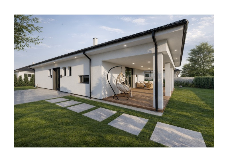 Moderné 4-izbové bungalovy s terasou, kolaudácia 2027 v cene